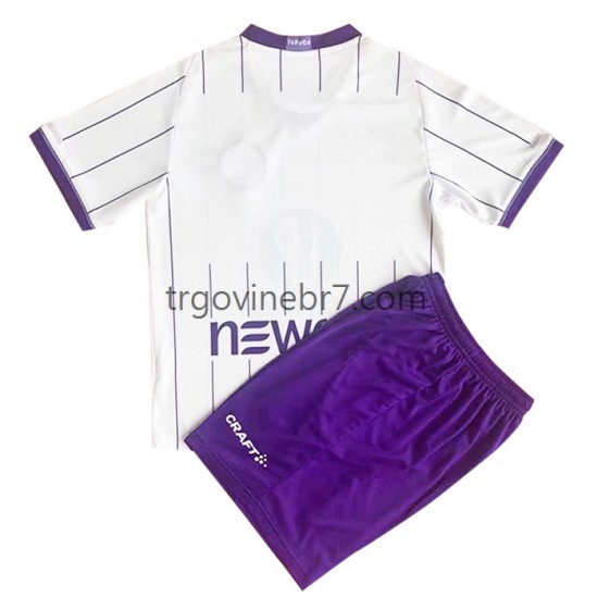 Dres Toulouse FC Domaći 2022-2023 Kratkih Rukava - Dječji