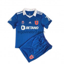 Dres Universidad de Chile Domaći 2022 Kratkih Rukava - Dječji Dres Universidad de Chile Domaći 2022 Kratkih Rukava - Dječji