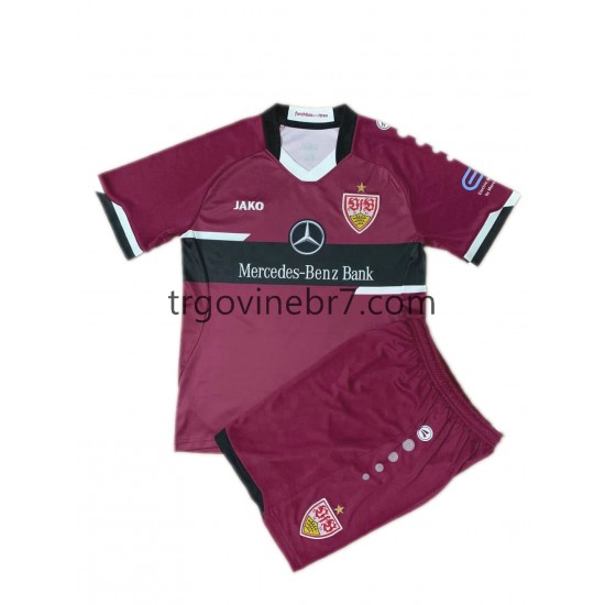 Golmanski Dres - Dres VfB Stuttgart Domaći 2021-2022 Kratkih Rukava - Dječji