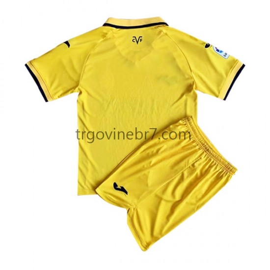 Dres Villarreal CF Domaći 2022-2023 Kratkih Rukava - Dječji