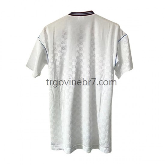Dres West Ham United Retro Gostujući 1989-1990 Kratkih Rukava - Muški