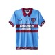 Dres West Ham United Retro Domaći 1995-1996 Kratkih Rukava - Muški