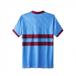 Dres West Ham United Retro Domaći 1995-1996 Kratkih Rukava - Muški