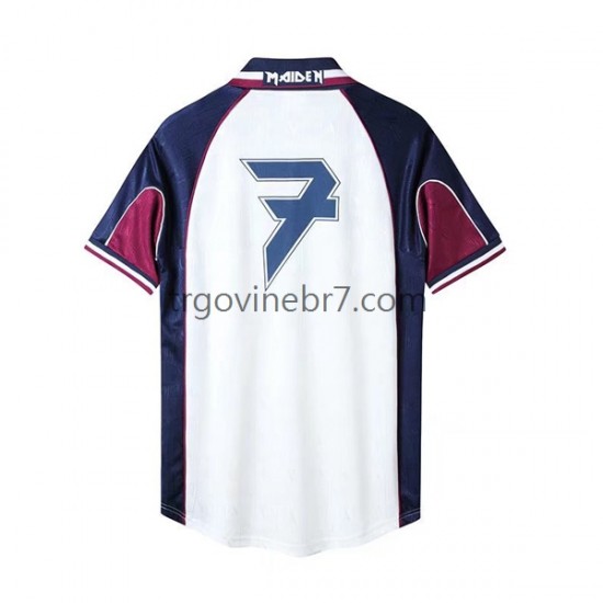 Dres West Ham United Iron Maiden Retro Gostujući 1999 Kratkih Rukava - Muški