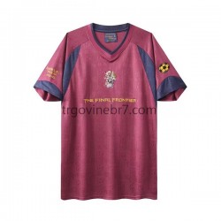 Dres West Ham United Iron Maiden Retro Gostujući 2010 Kratkih Rukava - Muški