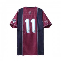 Dres West Ham United Iron Maiden Retro Gostujući 2011 Kratkih Rukava - Muški