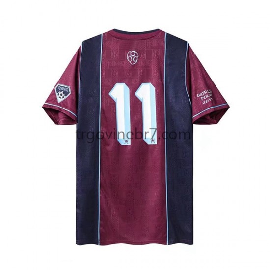 Dres West Ham United Iron Maiden Retro Gostujući 2011 Kratkih Rukava - Muški