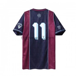 Dres West Ham United Iron Maiden Retro Domaći 2011 Kratkih Rukava - Muški
