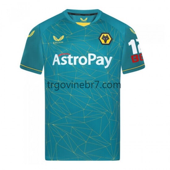 Dres Wolverhampton Wanderers Gostujući 2022-2023 Kratkih Rukava - Muški