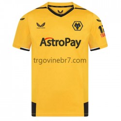 Dres Wolverhampton Wanderers Domaći 2022-2023 Kratkih Rukava - Muški Dres Wolverhampton Wanderers Domaći 2022-2023 Kratkih Rukava - Muški