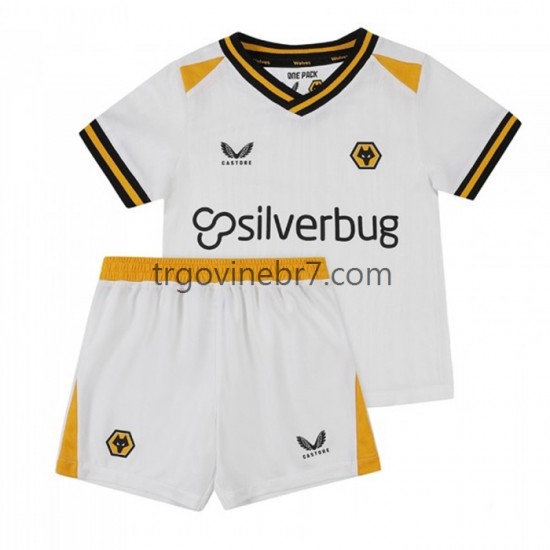 Dres Wolverhampton Wanderers Treći 2022-2023 Kratkih Rukava - Dječji
