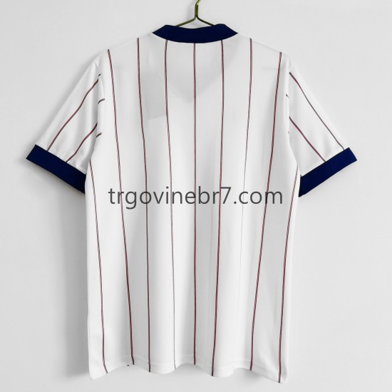 Dres Wolverhampton Wanderers 1982-1983 Retro Gostujući Kratkih Rukava - Muški