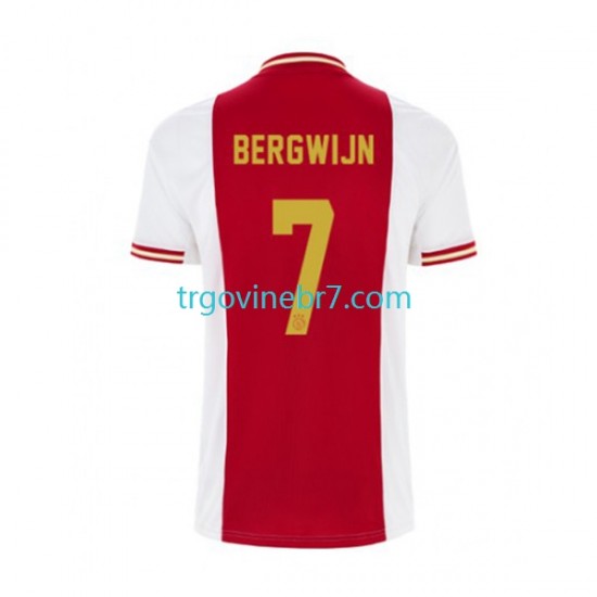 Dres AFC Ajax Steven Bergwijn 7 Domaći 2022-2023 Kratkih Rukava - Muški