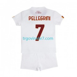 Dres Roma Lorenzo Pellegrini 7 Gostujući 2022-2023 Kratkih Rukava - Dječji Dres Roma Lorenzo Pellegrini 7 Gostujući 2022-2023 Kratkih Rukava - Dječji