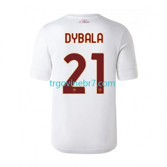 Dres Roma Paulo Dybala 21 Gostujući 2022-2023 Kratkih Rukava - Muški