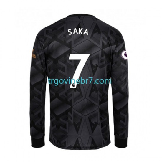 Dres Arsenal Bukayo Saka 7 Gostujući 2022-2023 Dugim Rukavima - Muški