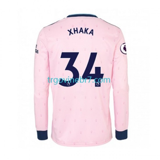 Dres Arsenal Granit Xhaka 34 Treći 2022-2023 Dugim Rukavima - Muški