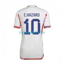Dres Belgija Eden Hazard 10 Gostujući World Cup 2022 Kratkih Rukava - Muški