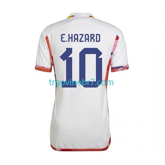 Dres Belgija Eden Hazard 10 Gostujući World Cup 2022 Kratkih Rukava - Muški