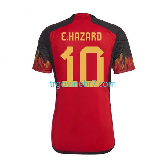 Dres Belgija Hazard 10 Domaći World Cup 2022 Kratkih Rukava - Muški