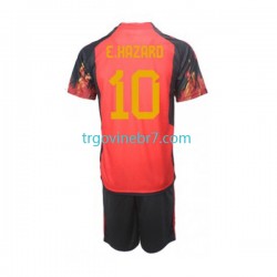 Dres Belgija Hazard 10 Domaći World Cup 2022 Kratkih Rukava - Dječji