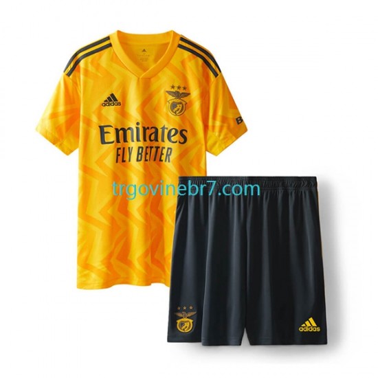 Dres Benfica Gostujući 2022-2023 Kratkih Rukava - Dječji