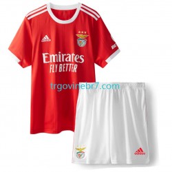 Dres Benfica Domaći 2022-2023 Kratkih Rukava - Dječji