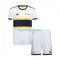 Dres CA Boca Juniors Gostujući 2022-2023 Kratkih Rukava - Dječji