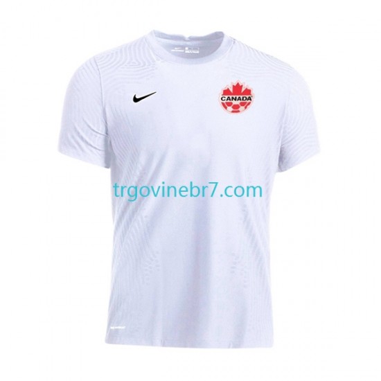Dres Kanada Gostujući World Cup 2022 Kratkih Rukava - Muški