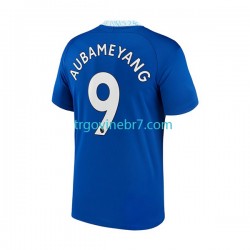 Dres Chelsea Aubameyang 9 Domaći 2022-2023 Kratkih Rukava - Muški Dres Chelsea Aubameyang 9 Domaći 2022-2023 Kratkih Rukava - Muški