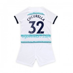 Dres Chelsea Cucurella 32 Gostujući 2022-2023 Kratkih Rukava - Dječji Dres Chelsea Cucurella 32 Gostujući 2022-2023 Kratkih Rukava - Dječji