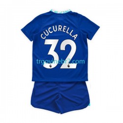 Dres Chelsea Cucurella 32 Domaći 2022-2023 Kratkih Rukava - Dječji Dres Chelsea Cucurella 32 Domaći 2022-2023 Kratkih Rukava - Dječji