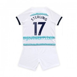 Dres Chelsea Sterling 17 Gostujući 2022-2023 Kratkih Rukava - Dječji