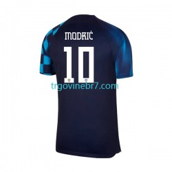 Dres Hrvatska Modrić 10 Gostujući World Cup 2022 Kratkih Rukava - Muški Dres Hrvatska Modrić 10 Gostujući World Cup 2022 Kratkih Rukava - Muški