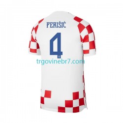 Dres Hrvatska Perisic 4 Domaći World Cup 2022 Kratkih Rukava - Muški Dres Hrvatska Perisic 4 Domaći World Cup 2022 Kratkih Rukava - Muški