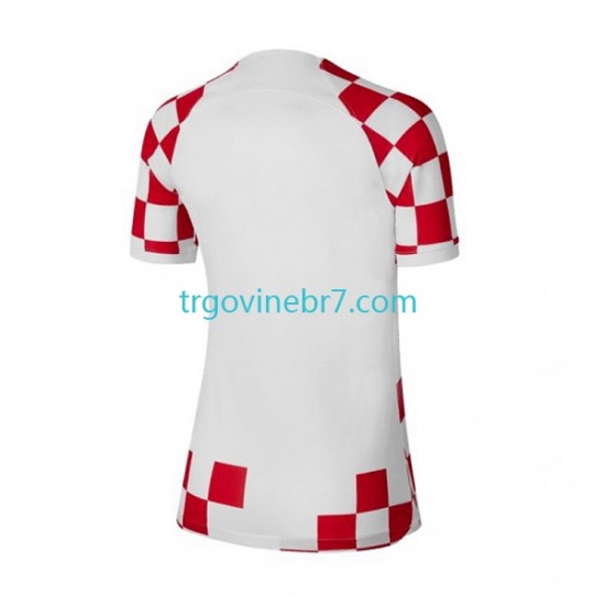 Dres Hrvatska Domaći World Cup 2022 Kratkih Rukava - Ženska
