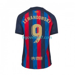 Dres FC Barcelona Lewandowski 9 Domaći 2022-2023 Kratkih Rukava - Muški