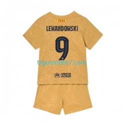 Dres FC Barcelona Lewandowski 9 Gostujući 2022-2023 Kratkih Rukava - Dječji