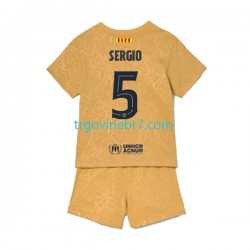 Dres FC Barcelona Sergio Busquets 5 Gostujući 2022-2023 Kratkih Rukava - Dječji Dres FC Barcelona Sergio Busquets 5 Gostujući 2022-2023 Kratkih Rukava - Dječji