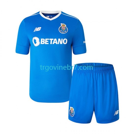 Dres FC Porto Treći 2022-2023 Kratkih Rukava - Dječji