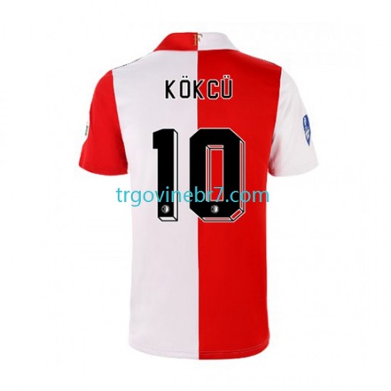 Dres Feyenoord Rotterdam Orkun Kokcu 10 Domaći 2022-2023 Kratkih Rukava - Muški