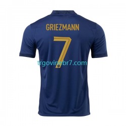 Dres Francuska Griezmann 7 Domaći World Cup 2022 Kratkih Rukava - Muški Dres Francuska Griezmann 7 Domaći World Cup 2022 Kratkih Rukava - Muški