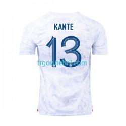 Dres Francuska Kante 13 Gostujući World Cup 2022 Kratkih Rukava - Muški Dres Francuska Kante 13 Gostujući World Cup 2022 Kratkih Rukava - Muški