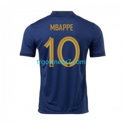Dres Francuska Mbappé 10 Domaći World Cup 2022 Kratkih Rukava - Muški Dres Francuska Mbappé 10 Domaći World Cup 2022 Kratkih Rukava - Muški
