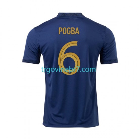Dres Francuska Pogba 6 Domaći World Cup 2022 Kratkih Rukava - Muški