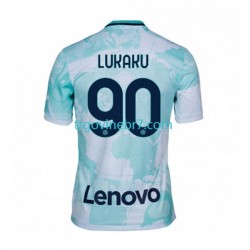 Dres Inter Milan Romelu Lukaku 90 Gostujući 2022-2023 Kratkih Rukava - Muški Dres Inter Milan Romelu Lukaku 90 Gostujući 2022-2023 Kratkih Rukava - Muški