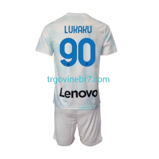 Dres Inter Milan Romelu Lukaku 90 Gostujući 2022-2023 Kratkih Rukava - Dječji