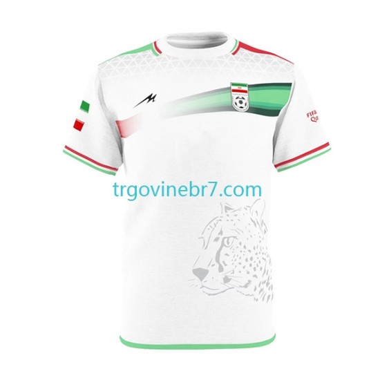 Dres Iran Domaći World Cup 2022 Kratkih Rukava - Muški
