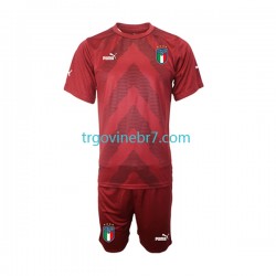 Golmanski Dres - Dres Italija Gostujući 2022-2023 Kratkih Rukava - Dječji Golmanski Dres - Dres Italija Gostujući 2022-2023 Kratkih Rukava - Dječji