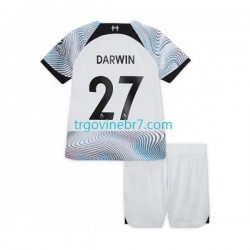 Dres Liverpool Darwin Nunez 27 Gostujući 2022-2023 Kratkih Rukava - Dječji